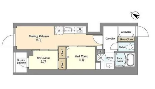 グランカーサ千駄木 104