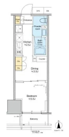 プラウドフラット四谷三丁目 803