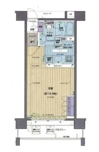 パレステュディオ新宿御苑 606