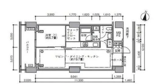 東雲キャナルコートCODAN 16-1007