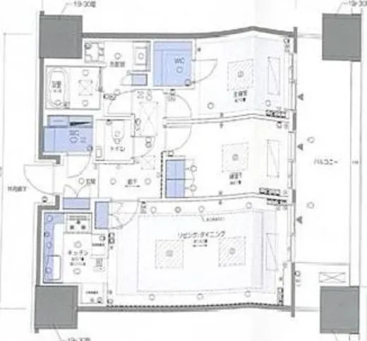 麻布台ヒルズレジデンスB 30階 78.58㎡