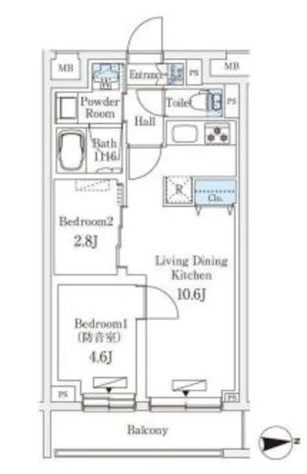 プラネソシエプラス桜台 308