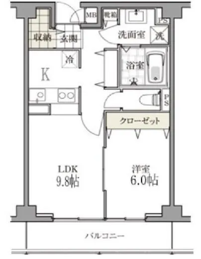 白金台マンション 3階 40.8㎡