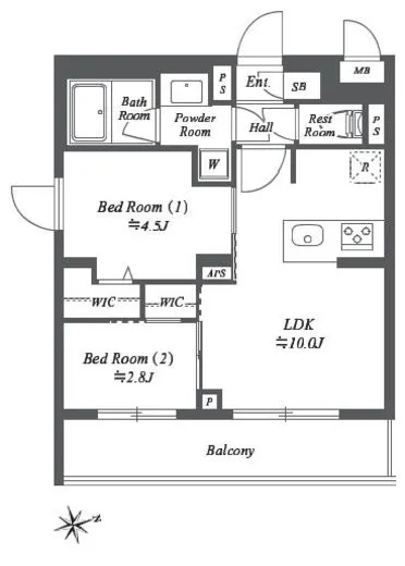ブランシエスタ用賀 211