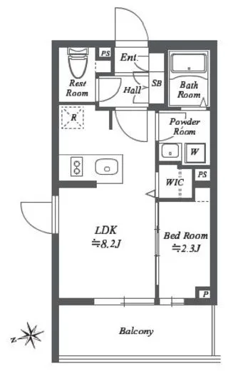 ブランシエスタ用賀 301