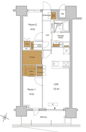 RJRプレシア東十条ガーデン 1009