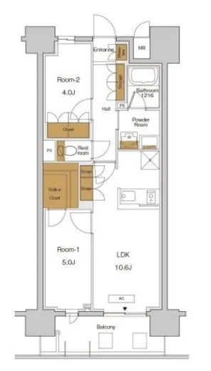 RJRプレシア東十条ガーデン 1006