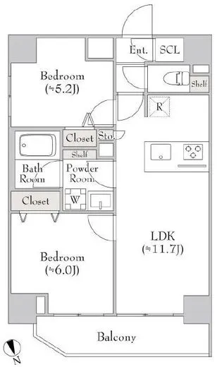 ルミークアン北上野 1301