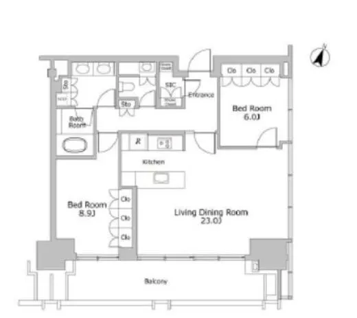 東京ガーデンテラス紀尾井町 住宅棟 10階 90.85㎡