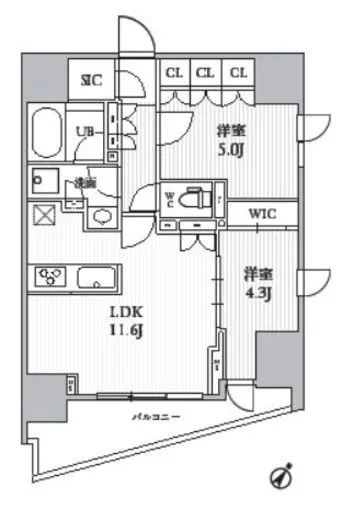 シーズンフラッツ大井町 1201