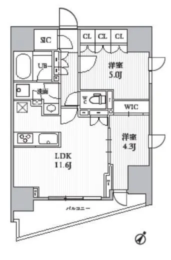 シーズンフラッツ大井町 1001