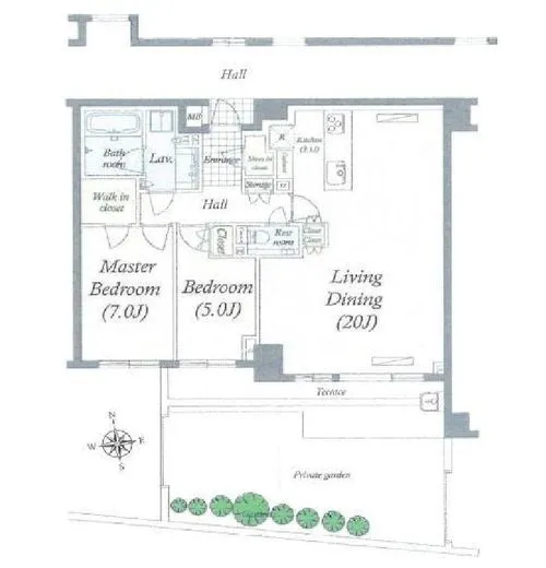 ディアナコート代沢翠景 1階 80.65㎡