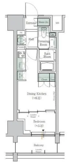 ＯＮＥ　ＲＯＯＦ　ＲＥＳＩＤＥＮＣＥ　ＴＡＭＡＣＨＩ 412