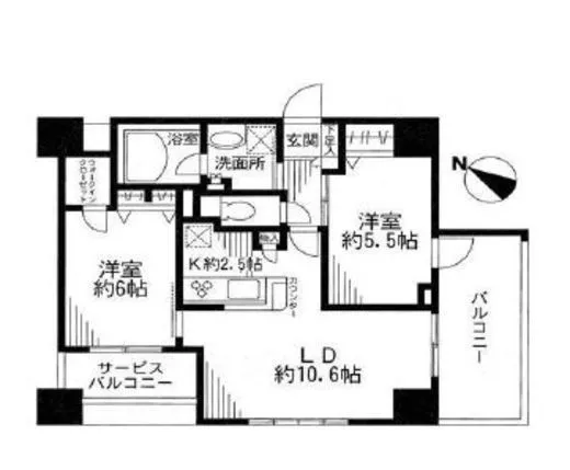 ドゥーエ東十条 402