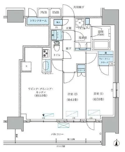 パークアクシス西大島コンフォートスクエア 1407