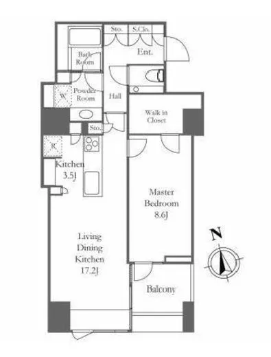 三田ガーデンヒルズ　ノースヒル 13階 66.63㎡