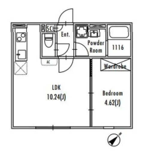 GRAN PASEO 池尻大橋 (グランパセオ池尻大橋) 203