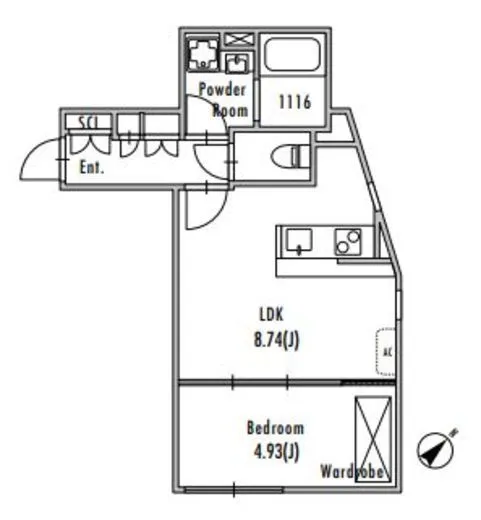 GRAN PASEO 池尻大橋 (グランパセオ池尻大橋) 204