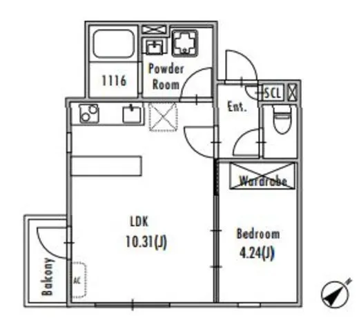 GRAN PASEO 池尻大橋 (グランパセオ池尻大橋) 201