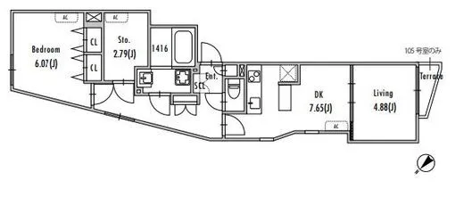 GRAN PASEO 池尻大橋 (グランパセオ池尻大橋) 105