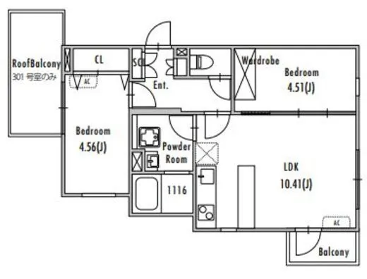 GRAN PASEO 池尻大橋 (グランパセオ池尻大橋) 301