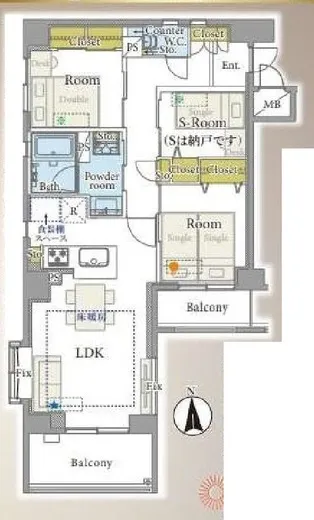 ユニオンパレス御徒町 10階 67.89㎡