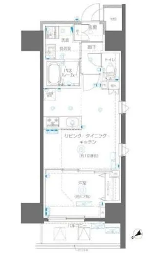 アルファレジデンシア南千住 15階 40.14㎡