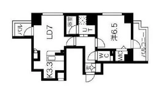 メイクスデザイン両国NORTH 11階 42.87㎡