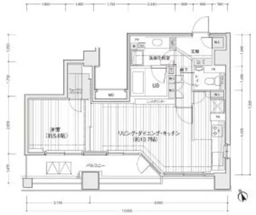 ドゥーエ銀座イーストⅠ 1102