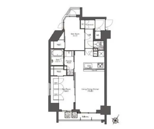 コンフォリア滝野川 508