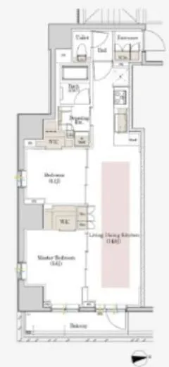 サンウッドフラッツ新宿四谷三丁目 12階 56.63㎡