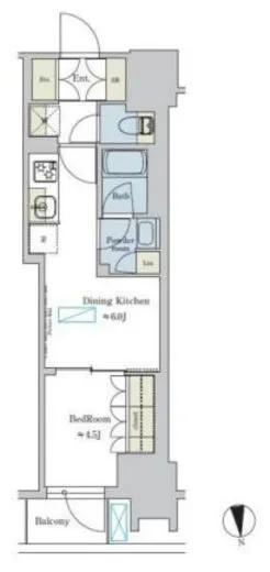 ブリリアイスト浅草 302