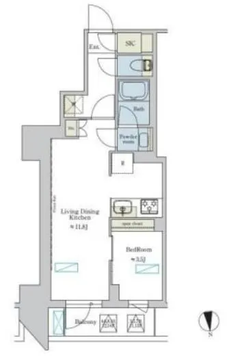 ブリリアイスト浅草 303