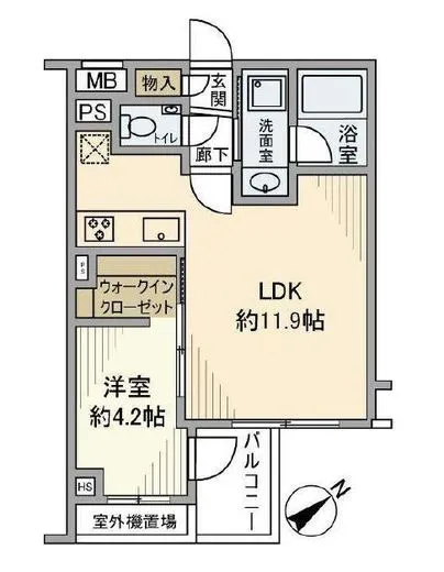 オープンレジデンシア西荻窪 3階 39.34㎡