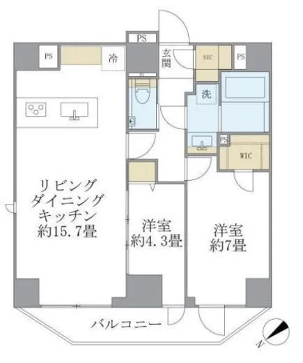 ルネサンス赤坂プレミアムコート 601