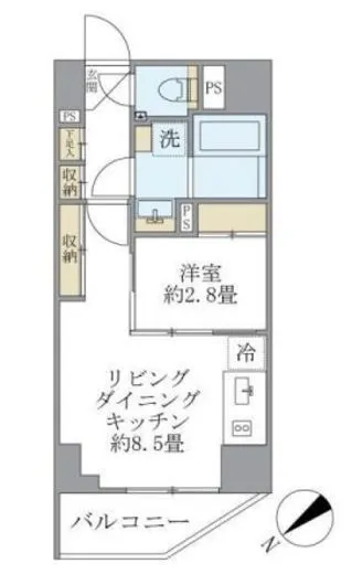 ルネサンス赤坂プレミアムコート 201