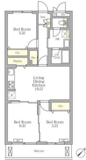 メゾンカルム中落合South 103