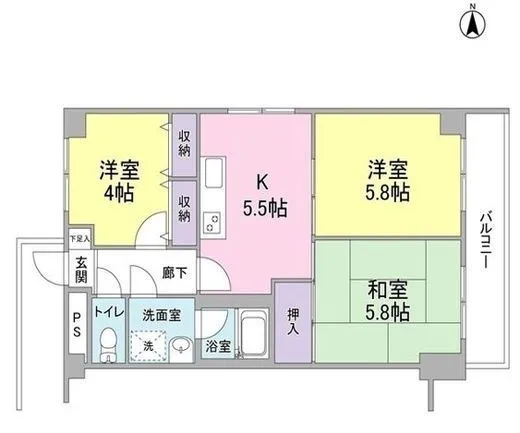 エスト・メール東大井 501