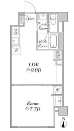 ルミーク北千住 105