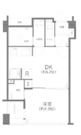 イトーピア白金ステーションプラザ 4階 26.92㎡