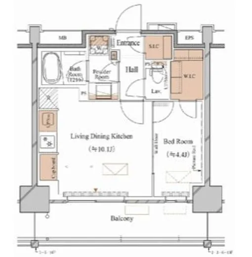 ブランシエスタ木場 1107
