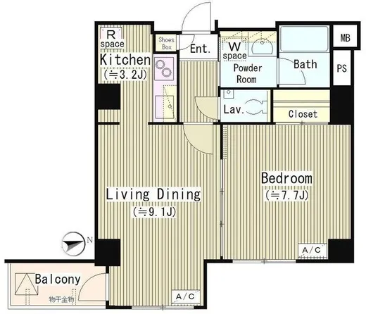 Court Hatsudai (コート初台) 202