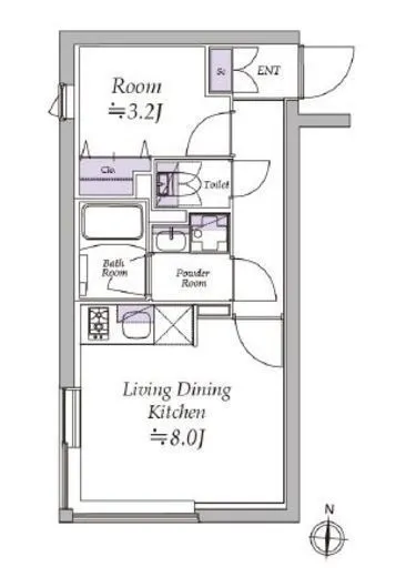 アトリオフラッツ清澄白河 203