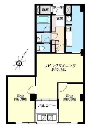 ニューライフ一番町 6階 69.43㎡