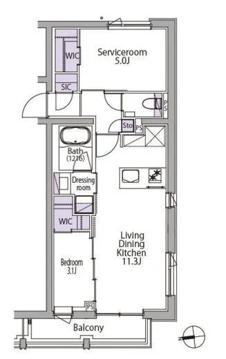 イプセ白金台 404