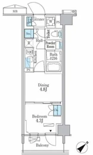 パークアクシス品川南大井パークフロント 804