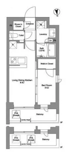 コンフォリア戸越公園 311