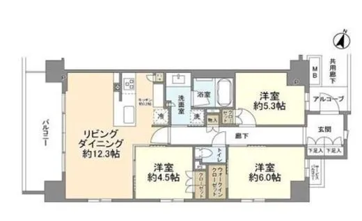 ドレッセ南馬込ブルームレジデンス 7階 73.01㎡