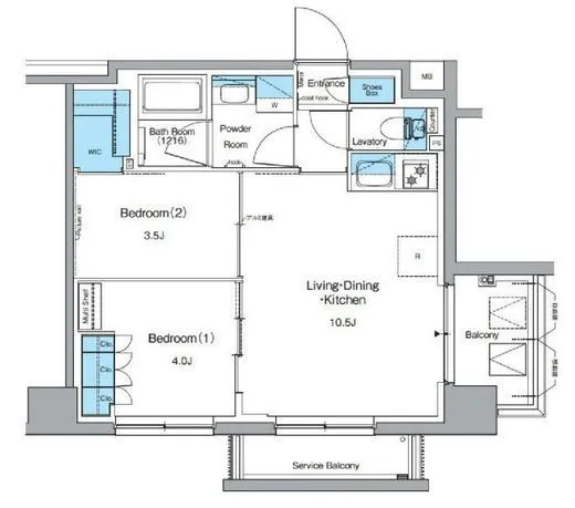 ルフォンプログレ押上EAST 415