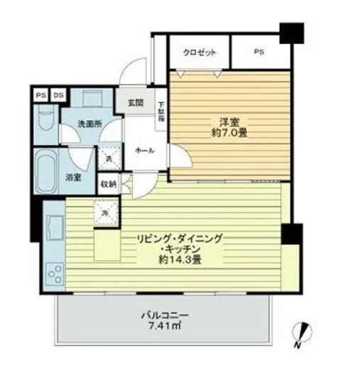 NK麹町コータース 9階 48.6㎡